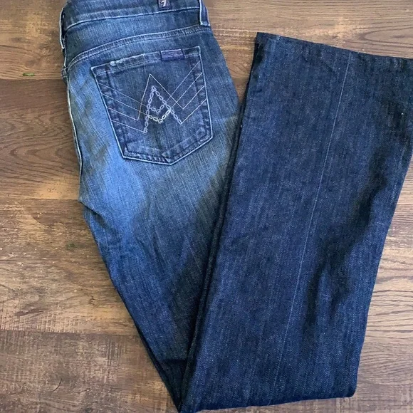 7 for all Mankind A pocket Tall Jean Sz 29 - Picture 2 of 7